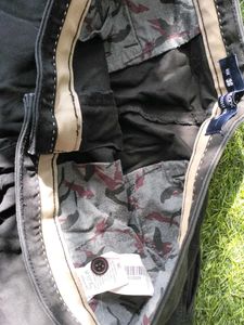 RICHLOOK Men's Black Casual Pants