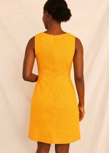 Pastel Marigold Mini Dress