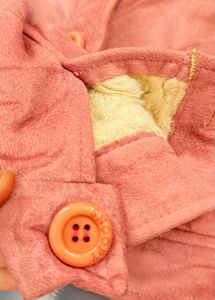 Pink Fur Collar Premium Jacket