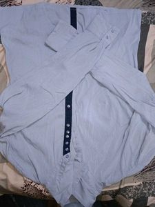 Blue Button-Down Shirt