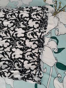 Black And White Kurta
