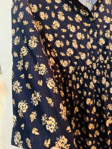 Beautiful Blue Pure Cotton Dress