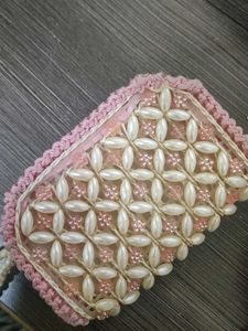 Beaded Pearl Pouch