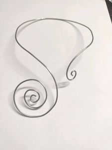 Spiral Statement Necklace