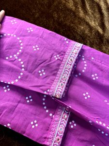 pure cotton Anarkali Kurta Set