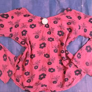 2000s cute pink Top y2k vintage