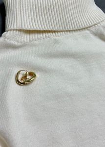 Cream Turtleneck Sweater