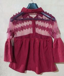 Shirt Pattern Peplum Top