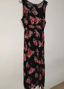 Dark Navy Blue Stylish Dress