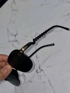 Black And Gold Snake Sunglasses