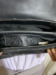 Zara Black Polka Dots Sling Bag