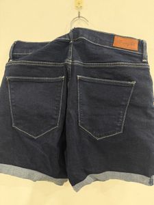 Dark Wash Denim Shorts
