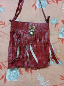 Brown spacious Sling Bag
