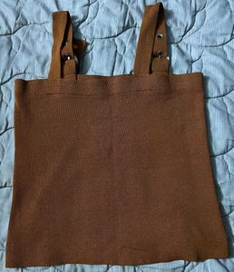 Brown Tank Top