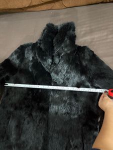 🖤Black Rabbit Fur Coat 🖤