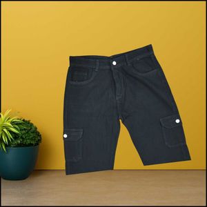 women Black straight Cargo jeans size 32 (O-52)