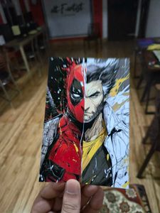 Wolverine And Deadpool Mini Posters Set Of 5