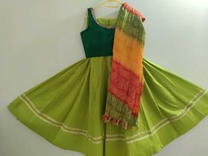 Beautiful Green Chaniya Choli