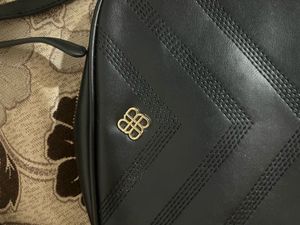 BATA Chic Black crossbag which also acts a sophist