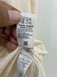 ✨ Effortless Elegance: M&amp;S Ribbed Blouse 🤍✨