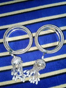 Sparkling Bangles with Charms