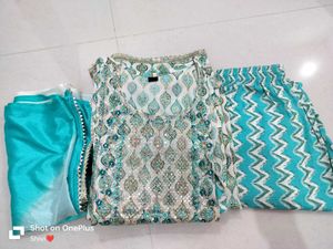 Nyra Cut Kurta With Pant And Dupatta