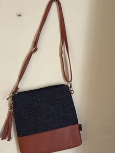 Crossbody Bag - Brown &amp; Black