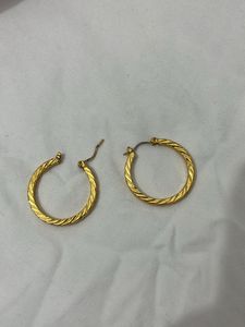 Golden Color Hoop