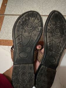Brown Flats &amp; Sandals