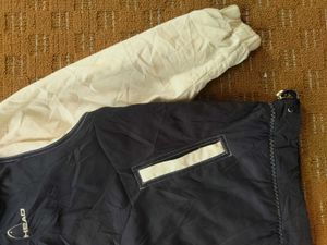 HEAD BLUE AND WHITE JACKET