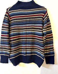 Striped Knit Sweater