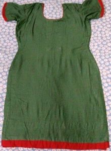Green Contrast Suit
