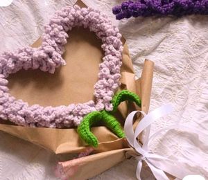 Crochet Heart Shaped Bouquet – Handmade with Love