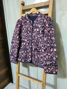 Floral Quilted Jacket size-40