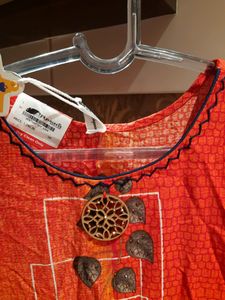 Sleeveless Kurta🧡