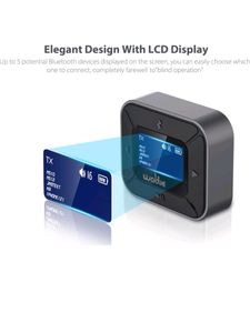 Walkie 2 in 1 LCD Display Bluetooth Transmitter