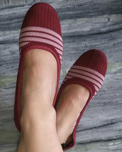 Knit Balley Flats