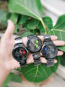 Wheel Spinning Watch