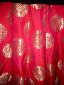 Elegant Embroidered Velvet &amp; Silk Dress