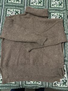 Cozy Brown Knit Sweater