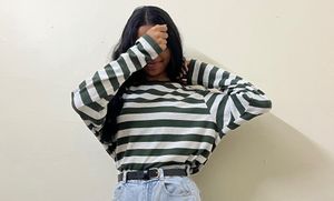 Striped Long Sleeve Tee