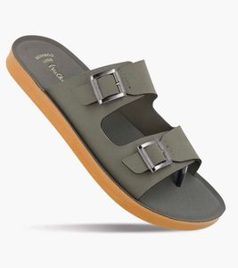 Casual Olive Green Sandals