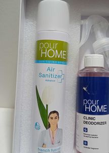Pour Home Air Freshener And Sanitizing Set