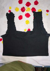 Black Crop Top