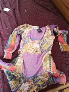Georgette Long Top For Girls