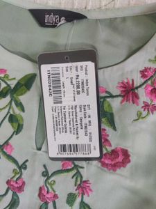 Elegant Embroidered Kurta By Indya