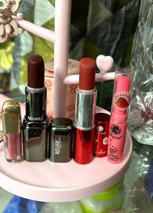 4 ITEM- Lakme , Faces Canada , Recode Usa,Lipstick
