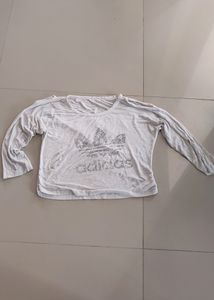 Cut Shoulder Top For Women With Sando T Shirt