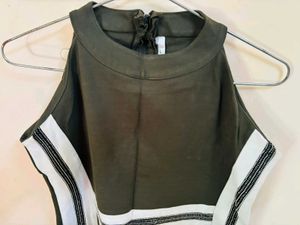 Stylish Olive Green  BODYCON ❤️