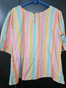 Striped Pastel Blouse